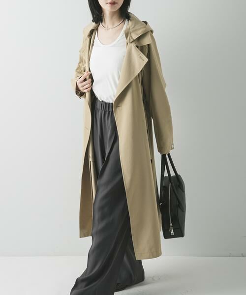 URBAN RESEARCH / アーバンリサーチ トレンチコート | フーディー2WAYトレンチコート | 詳細2
