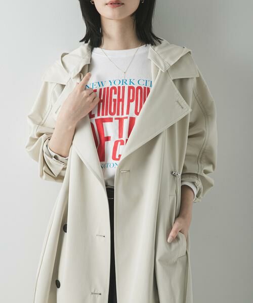 URBAN RESEARCH / アーバンリサーチ トレンチコート | フーディー2WAYトレンチコート | 詳細14