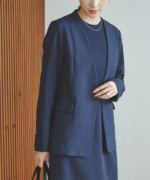 URBAN RESEARCH / アーバンリサーチ ノーカラージャケット | 『セットアップ対応』ノーカラージャケット | 詳細1