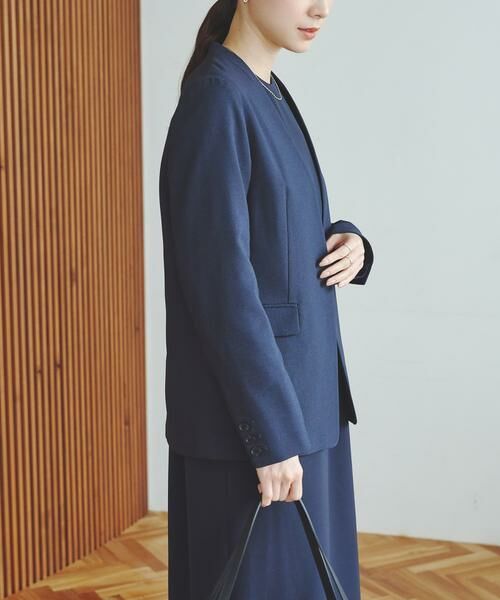 URBAN RESEARCH / アーバンリサーチ ノーカラージャケット | 『セットアップ対応』ノーカラージャケット | 詳細2