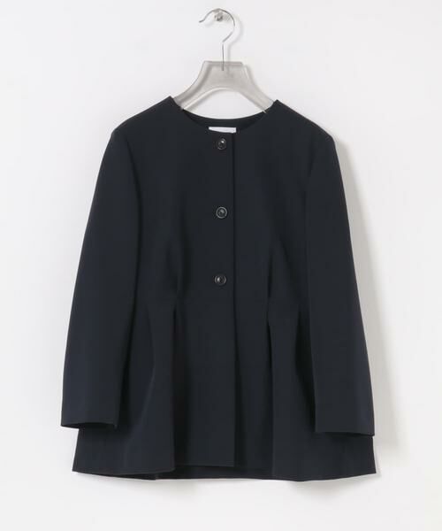 URBAN RESEARCH / アーバンリサーチ ノーカラージャケット | ノーカラーペプラムジャケット | 詳細8