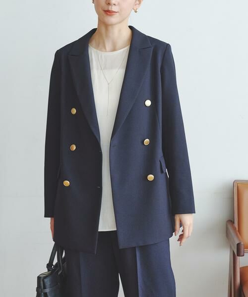 URBAN RESEARCH / アーバンリサーチ その他アウター | ダブルブレストブレザージャケット | 詳細10