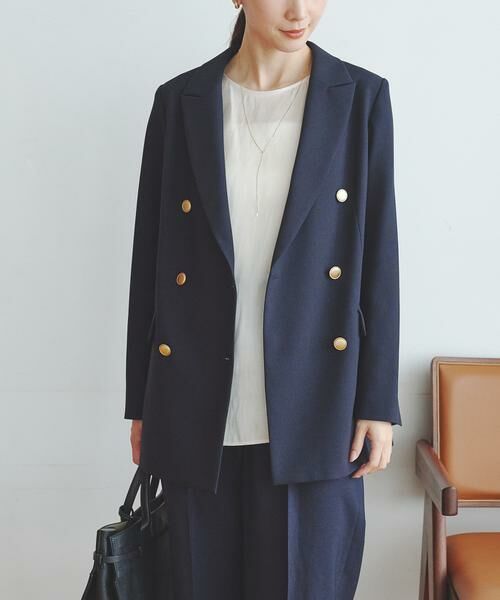 URBAN RESEARCH / アーバンリサーチ その他アウター | ダブルブレストブレザージャケット | 詳細9