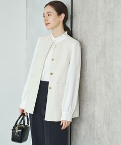 URBAN RESEARCH / アーバンリサーチ その他アウター | ノーカラーツイードジレ