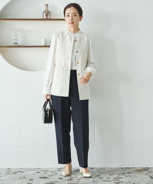 URBAN RESEARCH / アーバンリサーチ その他アウター | ノーカラーツイードジレ | 詳細7