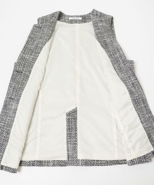 URBAN RESEARCH / アーバンリサーチ その他アウター | ノーカラーツイードジレ | 詳細19