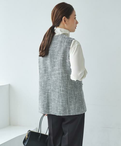 URBAN RESEARCH / アーバンリサーチ その他アウター | ノーカラーツイードジレ | 詳細13