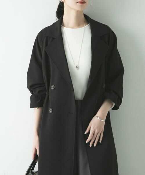 URBAN RESEARCH / アーバンリサーチ トレンチコート | 『撥水/UVカット』ドロストトレンチコート | 詳細1