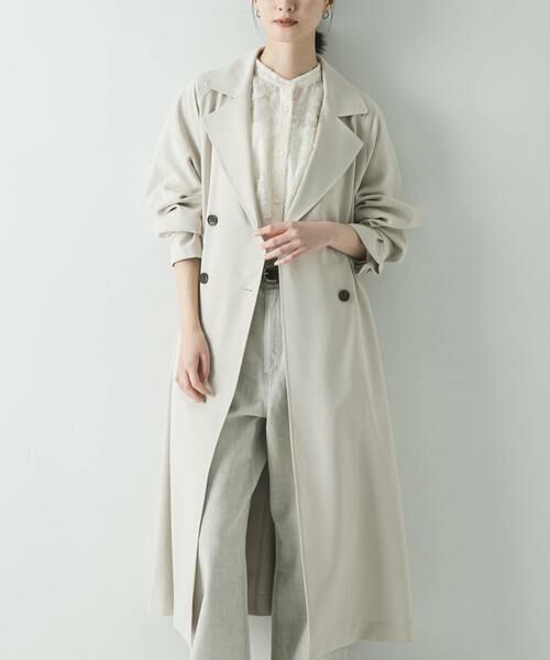URBAN RESEARCH / アーバンリサーチ トレンチコート | 『撥水/UVカット』ドロストトレンチコート | 詳細14