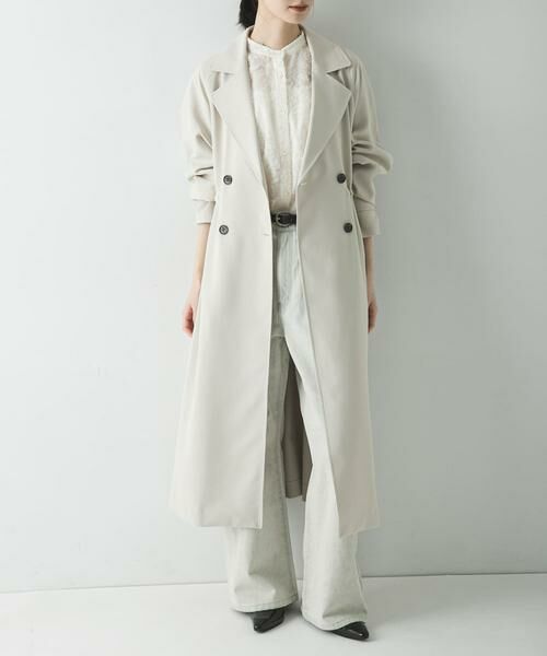 URBAN RESEARCH / アーバンリサーチ トレンチコート | 『撥水/UVカット』ドロストトレンチコート | 詳細15