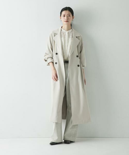 URBAN RESEARCH / アーバンリサーチ トレンチコート | 『撥水/UVカット』ドロストトレンチコート | 詳細17