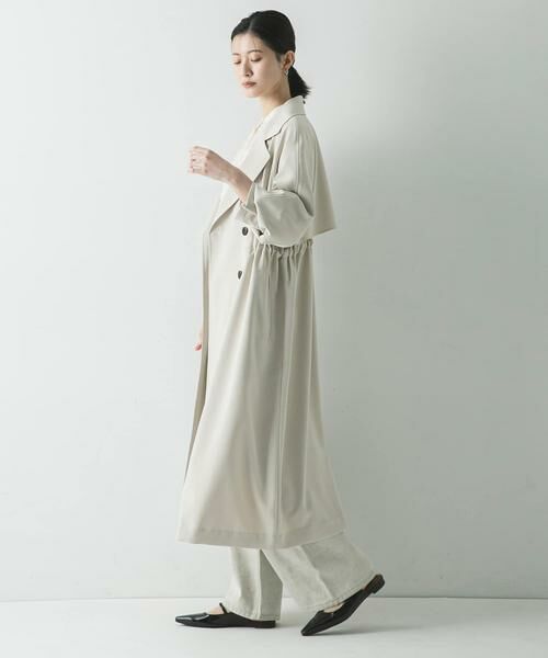 URBAN RESEARCH / アーバンリサーチ トレンチコート | 『撥水/UVカット』ドロストトレンチコート | 詳細18