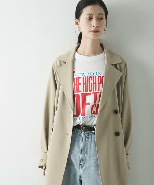 URBAN RESEARCH / アーバンリサーチ トレンチコート | 『撥水/UVカット』ドロストトレンチコート | 詳細24