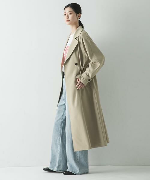 URBAN RESEARCH / アーバンリサーチ トレンチコート | 『撥水/UVカット』ドロストトレンチコート | 詳細29