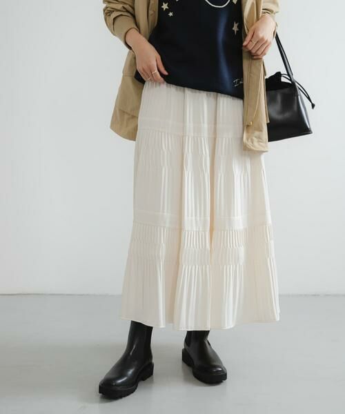 URBAN RESEARCH / アーバンリサーチ スカート | プリーツティアードスカート | 詳細1