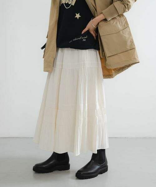 URBAN RESEARCH / アーバンリサーチ スカート | プリーツティアードスカート | 詳細2