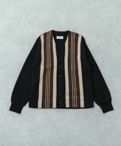 URBAN RESEARCH / アーバンリサーチ カーディガン・ボレロ | UNDYED ALPACA STRIPE CARDIGAN