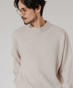 URBAN RESEARCH / アーバンリサーチ ニット・セーター | MIX MOULINE CREW-NECK KNIT