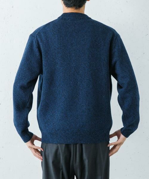 URBAN RESEARCH / アーバンリサーチ ニット・セーター | MIX MOULINE CREW-NECK KNIT | 詳細5