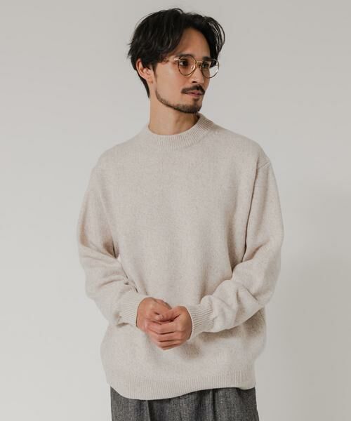 URBAN RESEARCH / アーバンリサーチ ニット・セーター | MIX MOULINE CREW-NECK KNIT | 詳細21