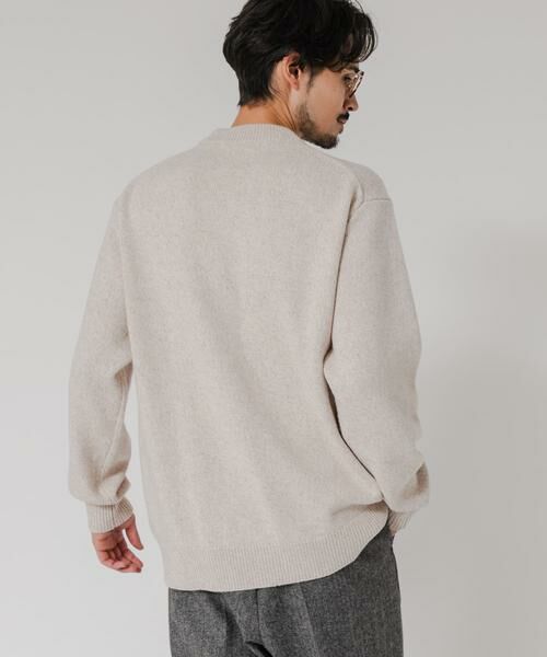 URBAN RESEARCH / アーバンリサーチ ニット・セーター | MIX MOULINE CREW-NECK KNIT | 詳細22
