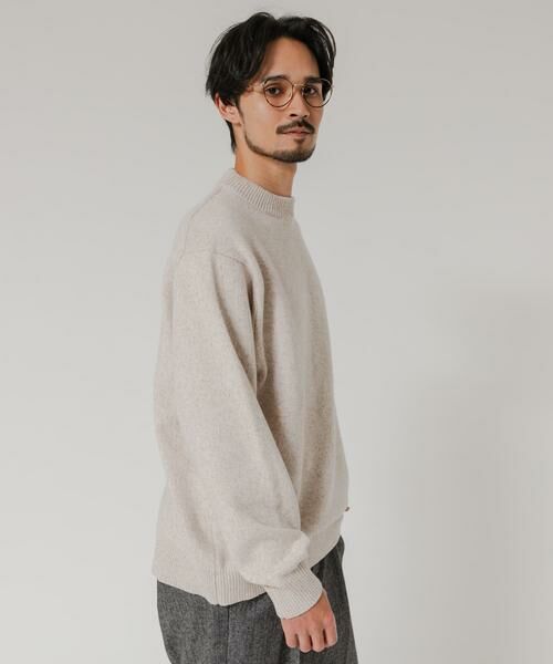 URBAN RESEARCH / アーバンリサーチ ニット・セーター | MIX MOULINE CREW-NECK KNIT | 詳細23