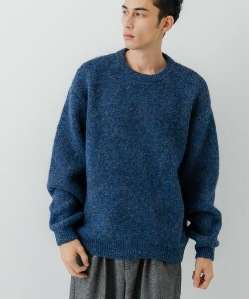 URBAN RESEARCH / アーバンリサーチ ニット・セーター | W face Knit Pullover | 詳細9
