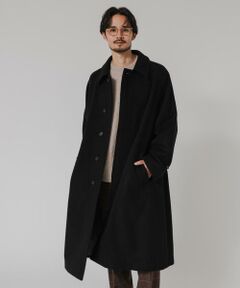 URBAN RESEARCH / アーバンリサーチ ステンカラーコート | WOOL BEAVER BELTED COAT