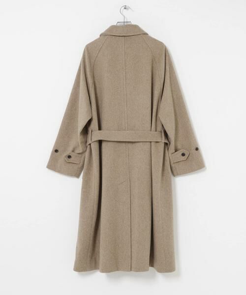 URBAN RESEARCH / アーバンリサーチ ステンカラーコート | WOOL BEAVER BELTED COAT | 詳細27