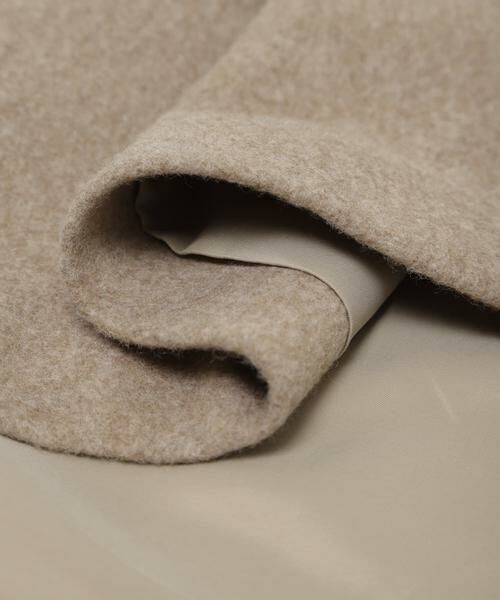 URBAN RESEARCH / アーバンリサーチ ステンカラーコート | WOOL BEAVER BELTED COAT | 詳細28