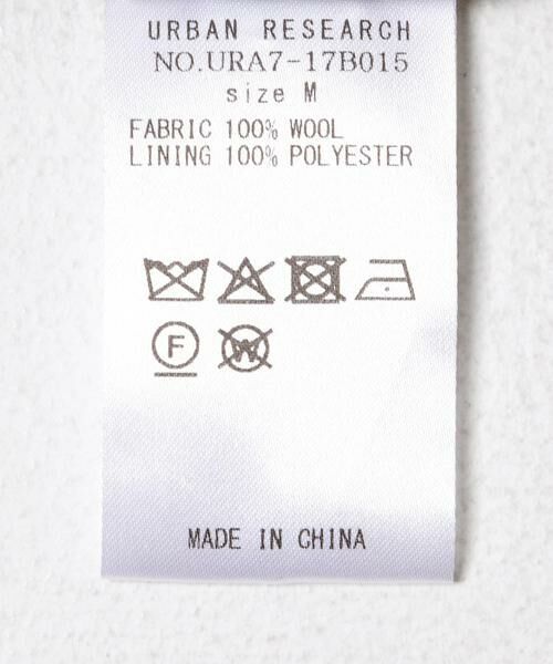 URBAN RESEARCH / アーバンリサーチ ステンカラーコート | WOOL BEAVER BELTED COAT | 詳細29