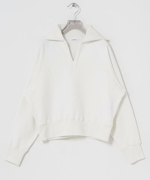 URBAN RESEARCH / アーバンリサーチ スウェット | デザインカラー裏起毛スウェット（オフホワイト）