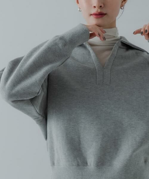 URBAN RESEARCH / アーバンリサーチ スウェット | デザインカラー裏起毛スウェット（グレー系その他）