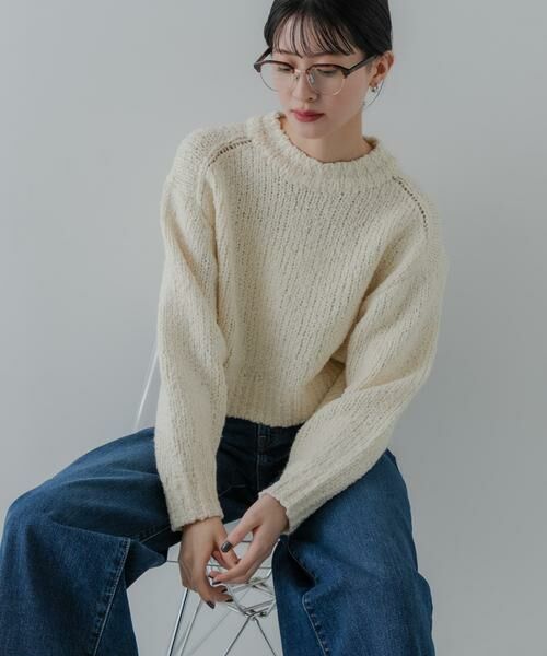 URBAN RESEARCH / アーバンリサーチ ニット・セーター | バルキーブークレニット | 詳細16