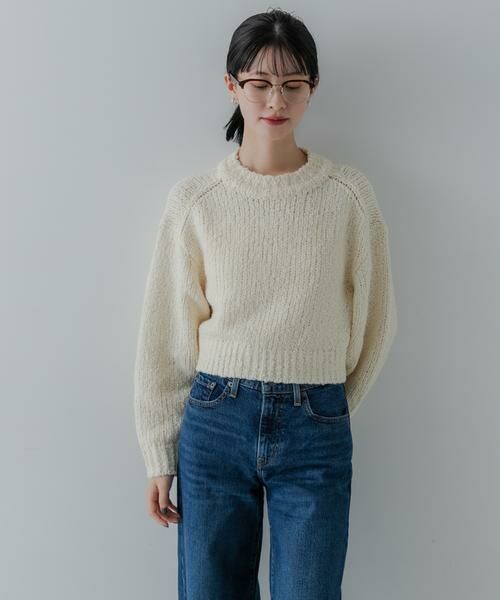 URBAN RESEARCH / アーバンリサーチ ニット・セーター | バルキーブークレニット | 詳細18