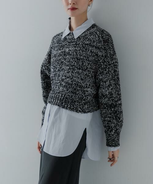 URBAN RESEARCH / アーバンリサーチ ニット・セーター | バルキーブークレニット | 詳細28