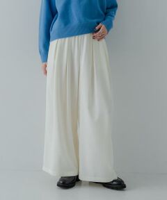 URBAN RESEARCH / アーバンリサーチ その他パンツ | ストレッチタックギャザーワイドパンツ