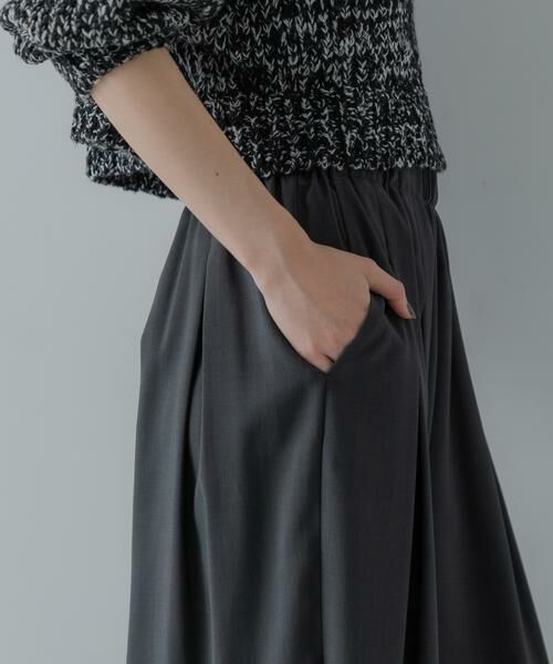 URBAN RESEARCH / アーバンリサーチ その他パンツ | ストレッチタックギャザーワイドパンツ | 詳細23