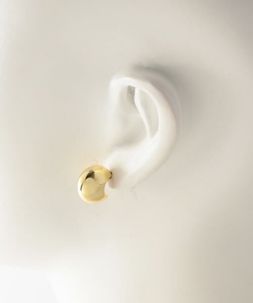 URBAN RESEARCH / アーバンリサーチ ピアス・イヤリング | decor『デコール』　Fat drop pierce GD | 詳細2