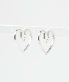 URBAN RESEARCH / アーバンリサーチ ピアス・イヤリング | PLOW　Hug Heart Hoop Pierce M