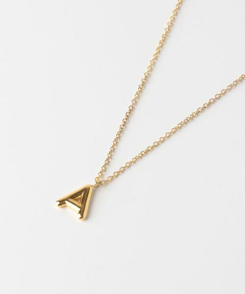 URBAN RESEARCH / アーバンリサーチ ネックレス・ペンダント・チョーカー | LA SOEUR　チャビーイニシャルネックレス | 詳細2