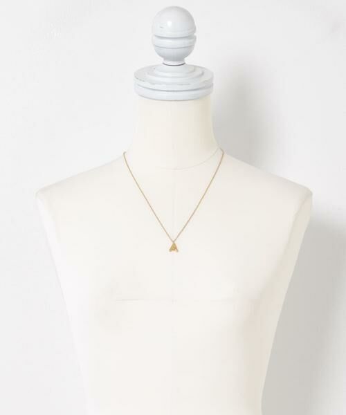 URBAN RESEARCH / アーバンリサーチ ネックレス・ペンダント・チョーカー | LA SOEUR　チャビーイニシャルネックレス | 詳細3