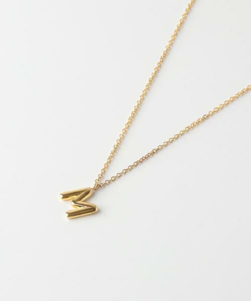URBAN RESEARCH / アーバンリサーチ ネックレス・ペンダント・チョーカー | LA SOEUR　チャビーイニシャルネックレス | 詳細9