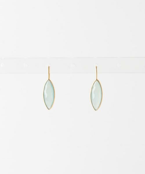 URBAN RESEARCH / アーバンリサーチ ピアス・イヤリング | LA SOEUR　マーキスフックピアス（ライトブルー）