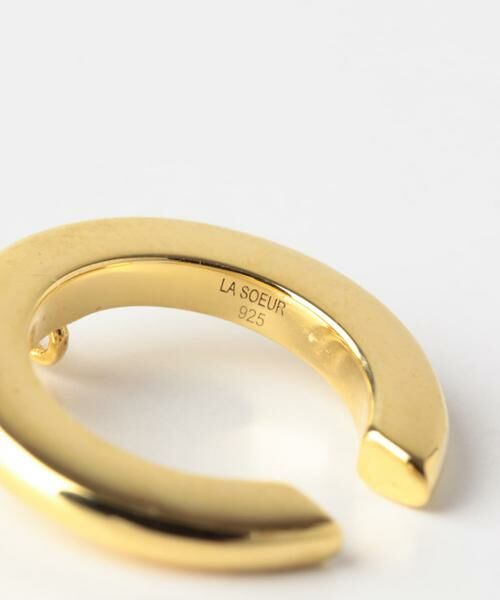 URBAN RESEARCH / アーバンリサーチ ピアス・イヤリング | LA SOEUR　ドロップチェーンイヤカフ | 詳細4