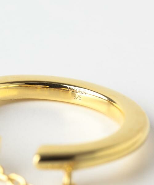 URBAN RESEARCH / アーバンリサーチ ピアス・イヤリング | LA SOEUR　レイヤードチェーンイヤカフ | 詳細4