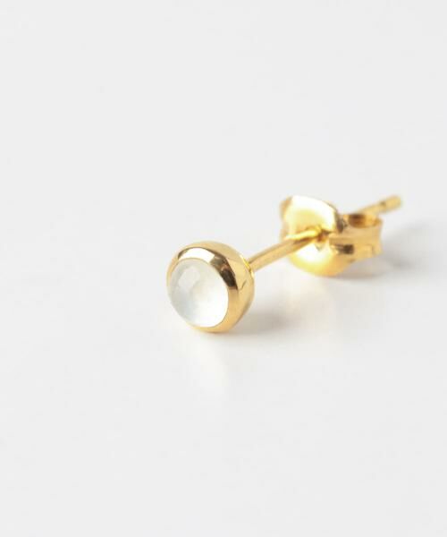 URBAN RESEARCH / アーバンリサーチ ピアス・イヤリング | 『別注』Naotokojima×URBAN RESEARCH　Stone pierce Gold | 詳細4