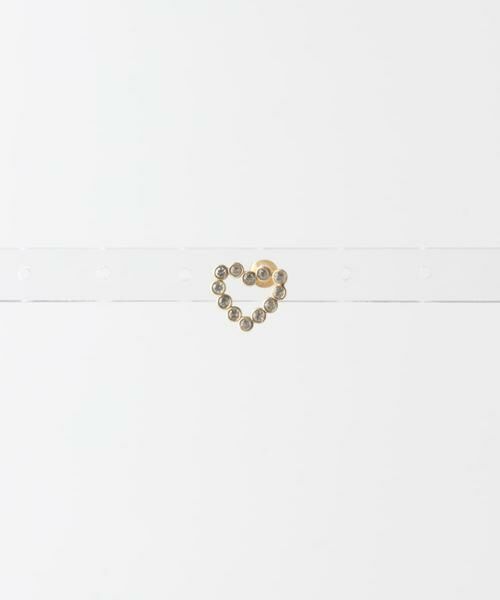 URBAN RESEARCH / アーバンリサーチ ピアス・イヤリング | LA SOEUR　トパーズハートピアス | 詳細1