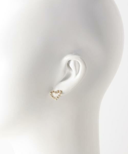 URBAN RESEARCH / アーバンリサーチ ピアス・イヤリング | LA SOEUR　トパーズハートピアス | 詳細2