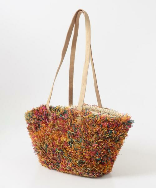 URBAN RESEARCH / アーバンリサーチ かごバック | KECH LeS ESSENTIELS　RAFFIA FRINGE 2WAY BAG | 詳細2